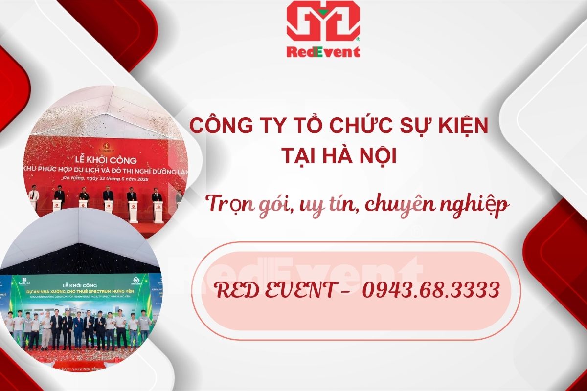 công ty tổ chức sự kiện tại Hà Nội