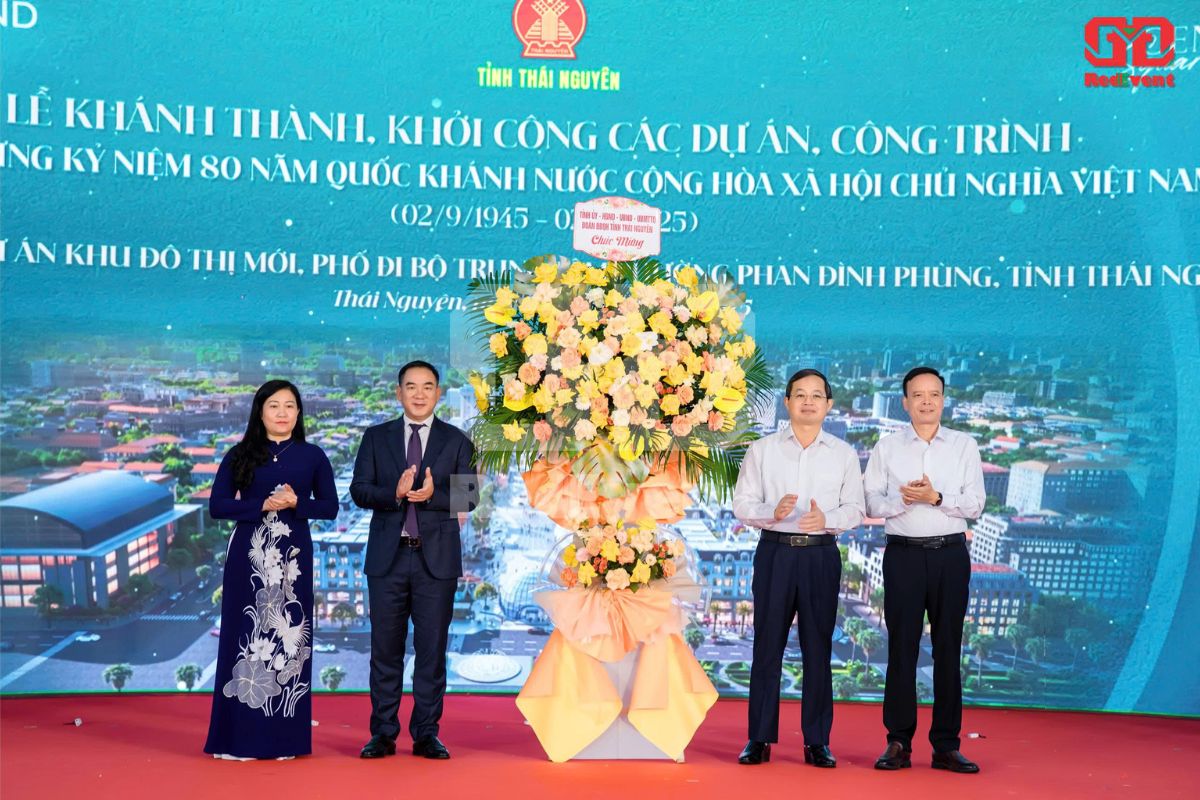 Phố đi bộ Trung tâm TP Thái Nguyên