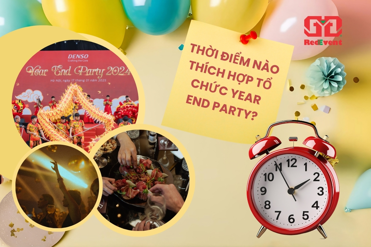 Thời điểm tổ chức Year End Party