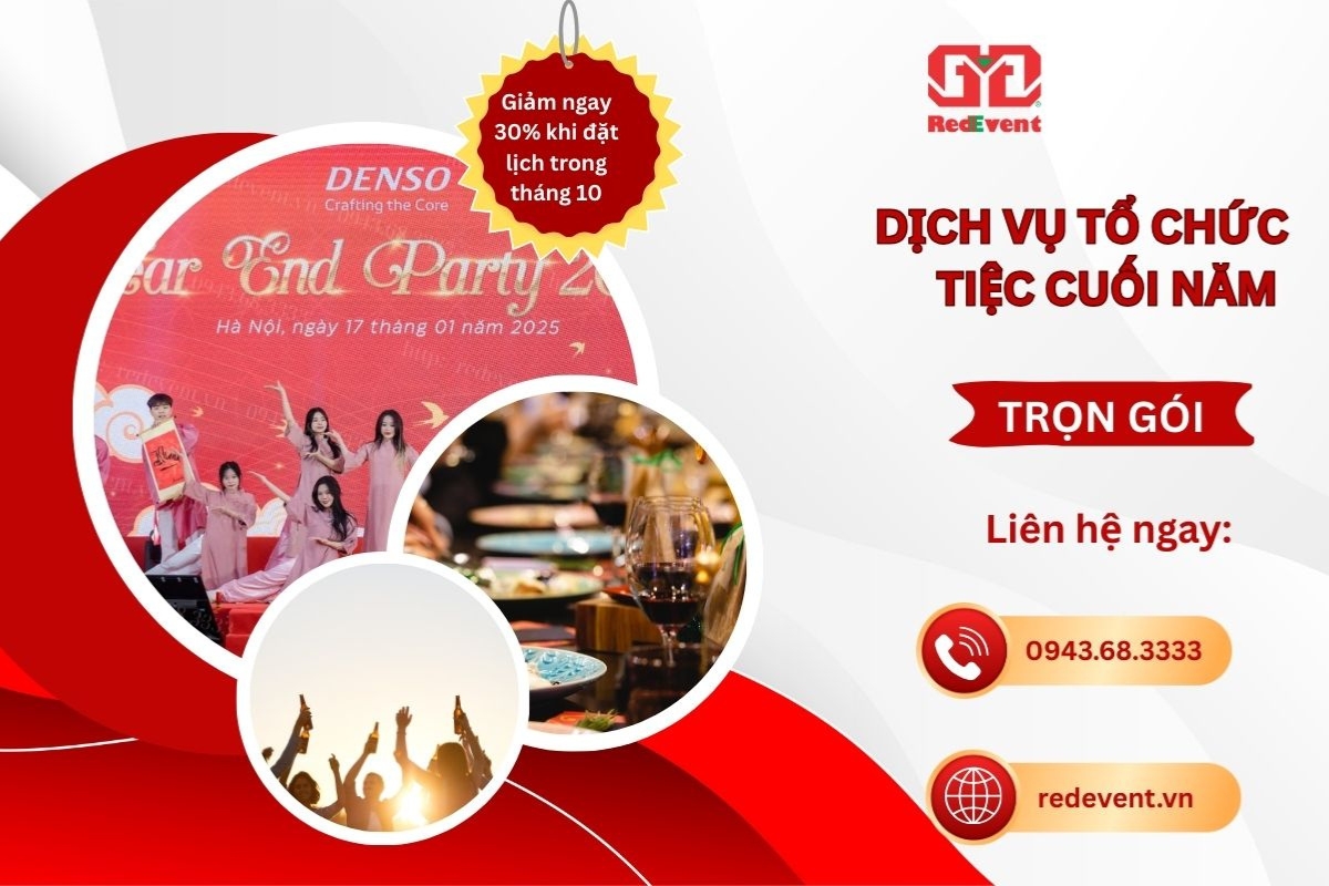 Đặt tiệc cuối năm giá rẻ